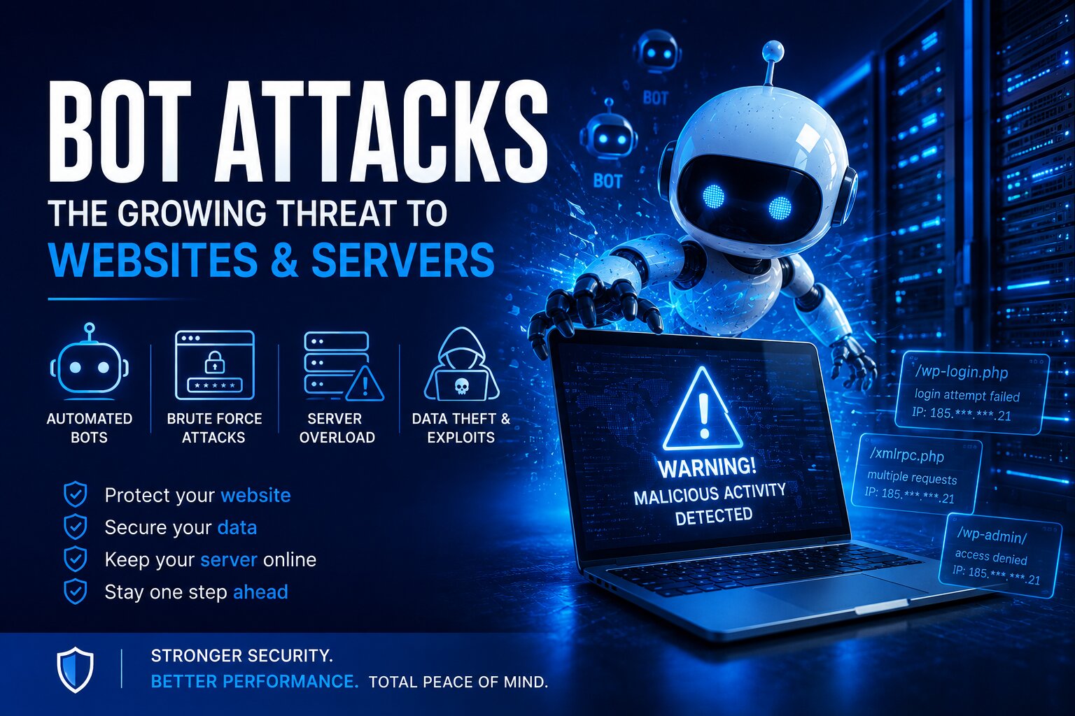 Bot Attacks: Η αύξηση των επιθέσεων σε Websites & Servers